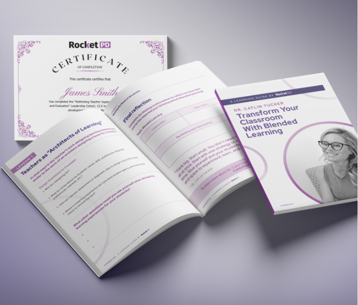 RocketPD certificate and workbook